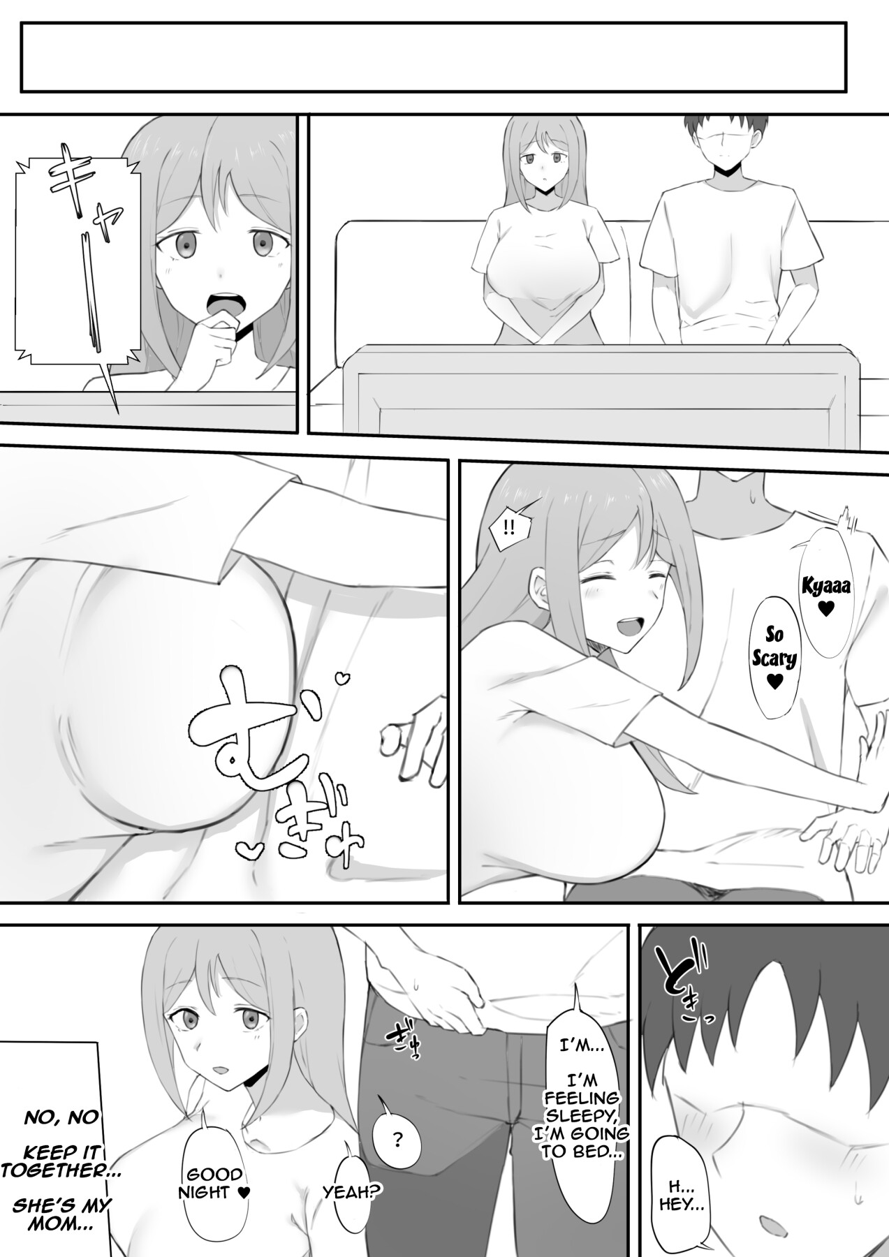 Hentai Manga Comic-Blackmailed Mother-Read-5